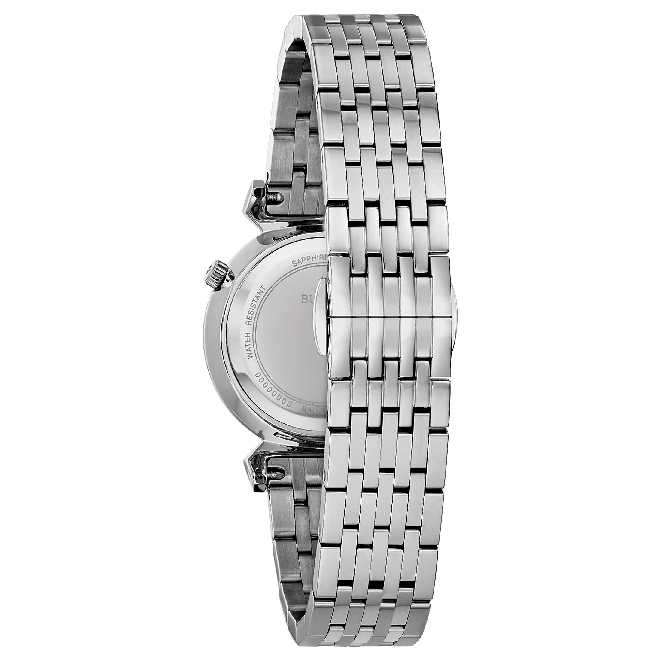 New Gorgeous Bulova Regatta 96L275 Silver Women\'s Bracelet Watch w/ White Dial Bulova Regatta Stainless Steel Classic Ladies Watch 96L275  main image 4