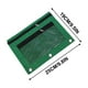 thumbnail image 5 of Estuche de 3 anillas con cremallera para lápices, organizador de útiles escolares de gran capacidad para estudiantes, estuche de malla resistente para carpetas y archivadores Aestivo | Verde, 5 of 6