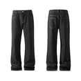 thumbnail image 1 of Sentmoon Casual Pants for Men Pants for Men Men's Solid Color Button Zipper Pocket Casual And Fashionable Denim Pants for Everyday Wear and Comfortable XXXXL, 1 of 8