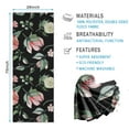 thumbnail image 2 of Pioneer Flower Floral Print Pattern Hot Yoga Mat Towel Non Slip for Hot Yoga - Quick-Drying Yoga Mat Cover with 4 Corner Pockets with Travel Bag - Hot Yoga Towel Non Slip 74"x26", 2 of 6