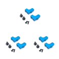 thumbnail image 4 of bedienty 2 Pieces Remote Control Car Model Controlled Vehicle Parts Servo Mount Fixed Bracket Simulation Metal Refitting A959 blue 3Set, 4 of 6