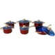 thumbnail image 1 of Batería De Cocina Royal Haus By Apolo Sirel De Acero Inoxidable De 12 Piezas RH-191136 Rojo, 1 of 7