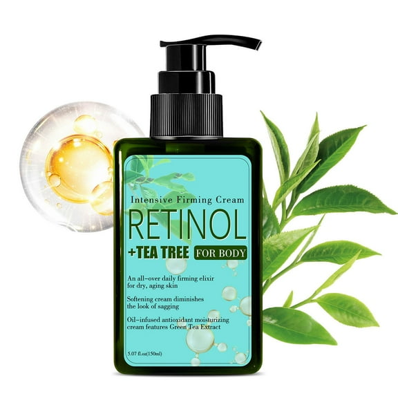 Retinol Body Lotion with Collagen, Anti-Aging Moisturizer Firming & Hydrating Skin for Wrinkles, Tightens Sagging Skin, Non-Greasy Skin Care Cream Suitable for All Skin Types