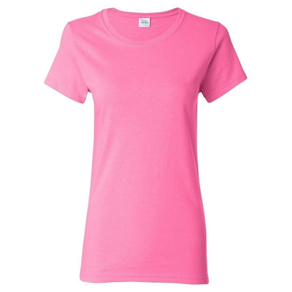 Gildan 5000L Women's Cotton T-Shirt -Azalea-X-Large