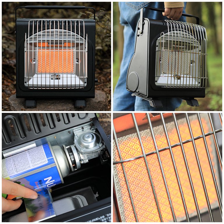 Portable Gas Heater 1.7 KW Power Multifunctional Outdoor Heater Fan for Car  Camping Garden - Walmart.com