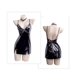 thumbnail image 1 of Conjunto de mono de charol con ropa de girasol para mujer, conjunto de mono con recorte ajustado divertido, ropa, 1 of 5