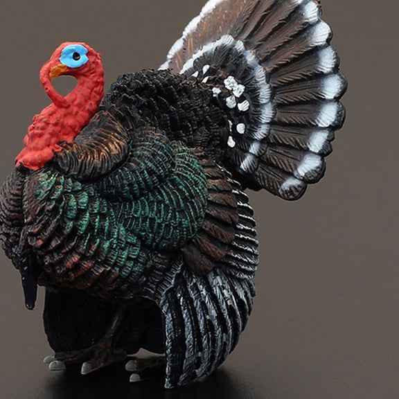 WESIEVYA Eco-Friendly Creative Turkey Decoration Stylish Wildlife Design for Home