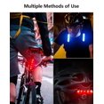 thumbnail image 5 of Bicycle Rear LED Light Bicycle Rear Tail Light USB Rechargeable Bike Lamp Waterproof, 5 of 5