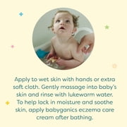 Babyganics Moisturizing Therapy Cream Wash, Fragrance Free 8 oz