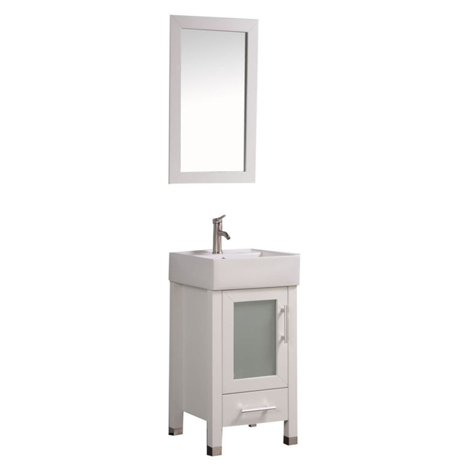 MTD Vanities Malta 18 in. Single Sink Bathroom Vanity Set