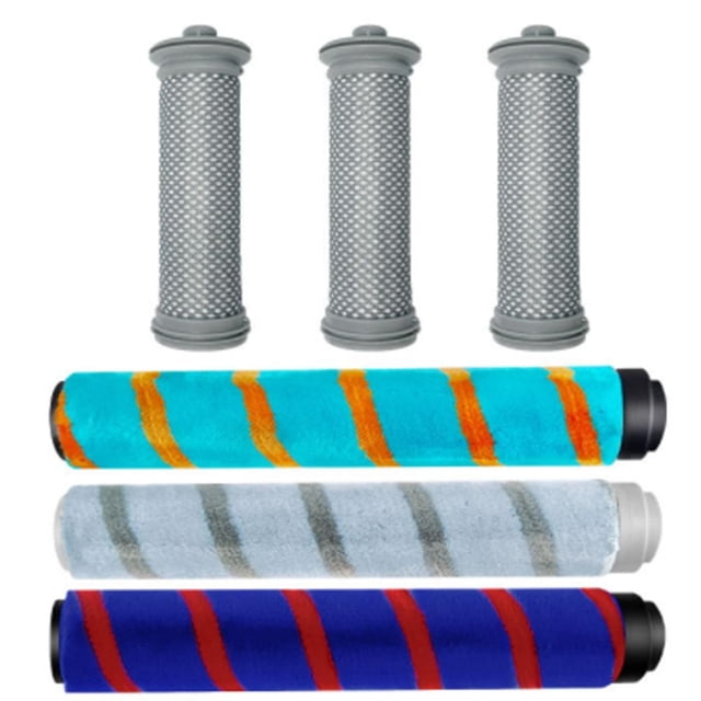 Reemplazo de robots de barrido Cepillo suave de filtro de 6 uds para Tineco A10 A11 Ea10 para Pure One S11 S12