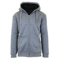 thumbnail image 4 of GBH Men's Heavyweight Sherpa Fleece-Lined Zip Hoodie (S-2XL), 4 of 8