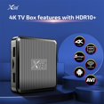 thumbnail image 1 of X98q Set Top Box S905w2 Android 11.0 Quad Core 2.4D 5G Dual Frequency Smart TV Box 4k Hd Network Media Player US Plug, 1 of 5