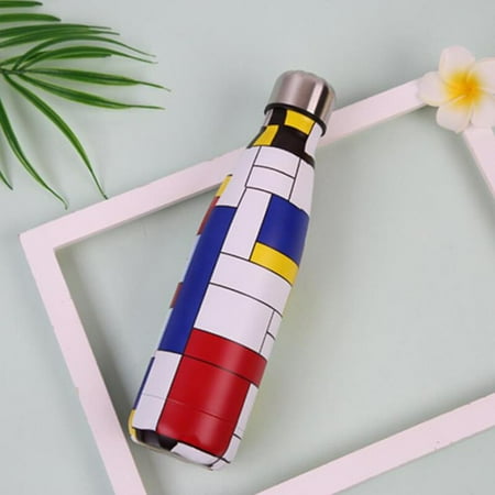 

500ML Stainless Steel Double-Wall Insulated Vacuum Flask Water Bottle Cola Water Beer Thermos Bottle