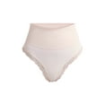 thumbnail image 6 of Joyspun Women's Everyday Smoothing Thong with Lace, Sizes S-3X, 6 of 6