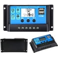 thumbnail image 2 of Modified Sine Inverter 500W Power 12V to AC 110V Car Charger Converter with 18W Solar Panel and 30A Charge Controller for Mobiles Phones Computers Laptop, 2 of 8