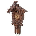 thumbnail image 3 of HerrZeit by Adolf Herr Cuckoo Clock - The Fox In The Vineyard  handshingled, 3 of 3