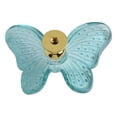 thumbnail image 3 of Butterfly Dresser Pulls, Clear Drawer Knobs Cabinet Knobs Bathroom Door Knobs, 3 of 9
