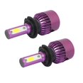 thumbnail image 1 of 1 par Lámpara Antiniebla LED de Delantero Drl para Vehículos, 6500K Color Morado H7, 1 of 7