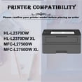 thumbnail image 3 of Amateck Compatible Toner Cartridge Replacement for TN770 Black 3 Pack for HL-L2370DW, HL-L2370DW XL, MFC-L2750DW, MFC-L2750DW XL, 3 of 4