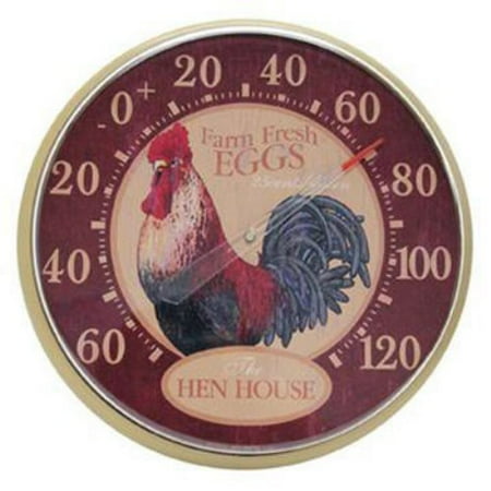Acu-Rite Hen House 12.5 in. Indoor/Outdoor Thermometer