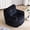 Black, variant on ExtraLco Beige Bean Bag Chair, Soft Corduroy Lounge Chair with Memory Foam Filling, Ergonomic Backrest Floor Chair for Living Room Bedroom and Indoor Spaces