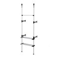 thumbnail image 2 of Simple Modern 2 Tier Telescopic Clothes Rack, 2 of 2