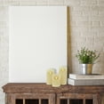 thumbnail image 6 of Northlight LED Operated Flameless Pillar Candles - 6" - Cream - Set of 3, 6 of 6