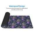 thumbnail image 5 of Vsdgher Lavender Flowers for Mouse Pad with Stitched Edges,Desk mat for Laptop,Computer & PC, Wristing Pad for Gamer,Office & Home,12 x 31.5 in, 5 of 8