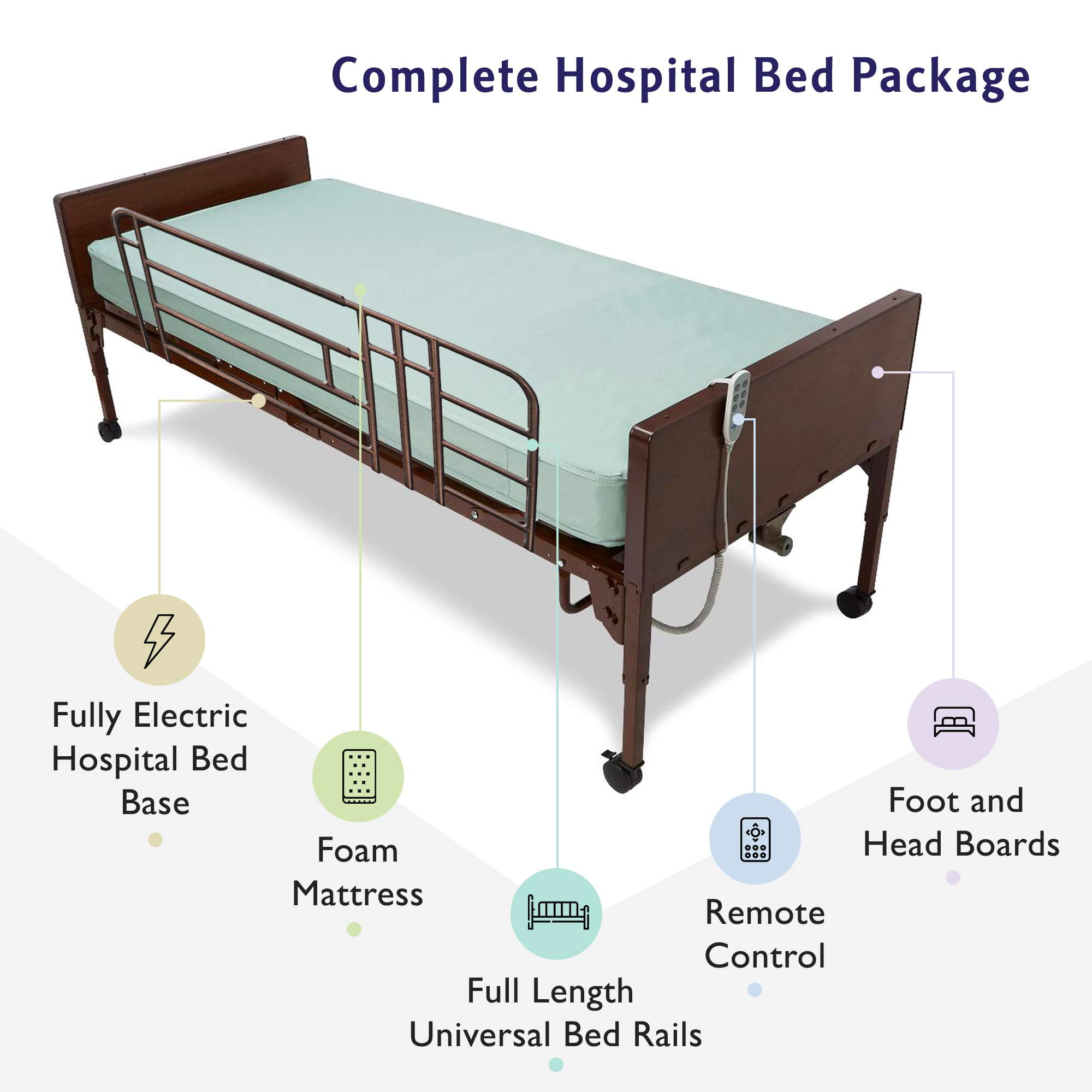 Haven Series Twin/Full Size Bed - Beds by George - Special Need Bed