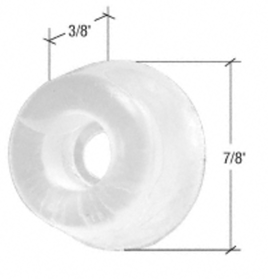 CRL Clear 7/8" SemiHard Shower Door Bumper