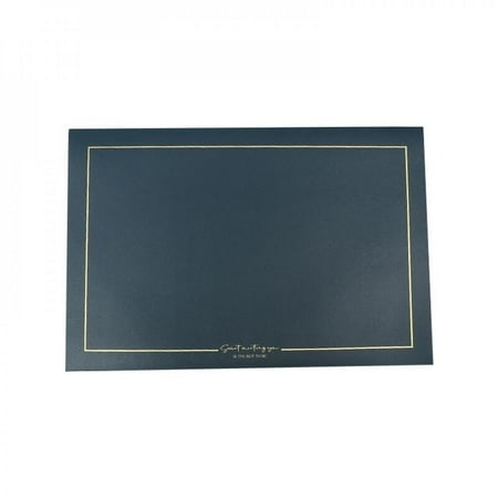 

Big Save! Faux Leather Placemat 17.7*11.8 inch