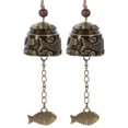 thumbnail image 1 of 2pcs Metal Peacocks Wind Chime Decorative Hanging Pendant Wind Chime Bells, 1 of 9