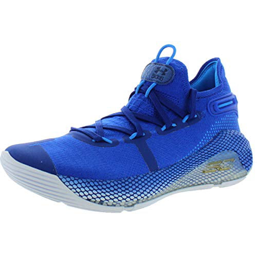 Under Armour Mens Team Curry 6 Gym Sport Basketball Shoes, Blue, Size 16 -