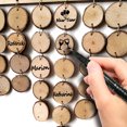 thumbnail image 3 of Billuyoard Tablero de cuenta regresiva de madera, placa de calendario, decoración de pared de ambiente cálido elegante Natural, manualidades para boda, Decoración del hogar JM01087 Billuyoard HA011602-01, 3 of 6