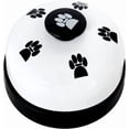 thumbnail image 1 of LinenLoon Pet Training Bell, 1 Pack Call Bell for Dog or Cat, 2.83 Inch Diameter with Metal Construction, White, 1 of 5