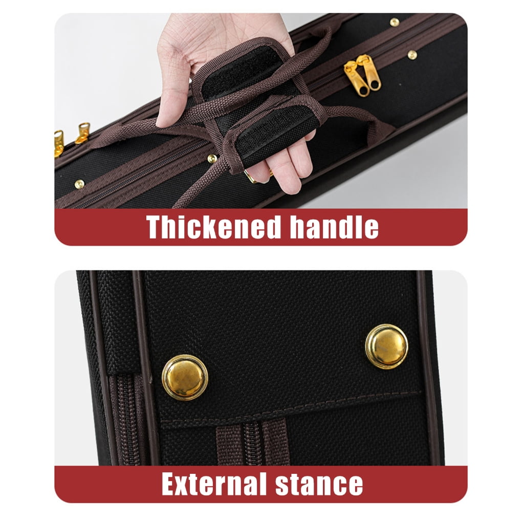 YongCo Practical Violin Case with Soft Interior Lining String Instrument Case for Safe Transport Suitable for Music Enthusiasts