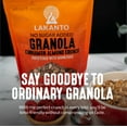 thumbnail image 2 of Lakanto Cinnamon Almond Crunch Granola - Delicious Snack, Quick Breakfast Cereal, Keto Friendly, Monk Fruit Sweetener, Vegan, Gluten Free, Grain Free, 4g Net Carbs (11 oz), 2 of 7