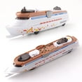 thumbnail image 3 of Aircraft Carrier Military Naval Ship with Pull Back Army Fighter Jet Toy Small Scale Model Plane Submarine Kids' Play Vehicle Set for Boy Girl Children, 3 of 6