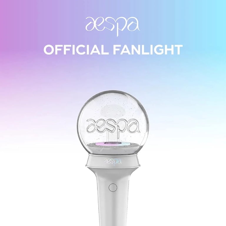 AESPA Official Lightstick with Photocards Set Fanlight Light Stick