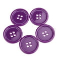 thumbnail image 2 of Miangastore 50ensemble Boutons Décoratifs en Résine Violette pour Artisans et Enfants, 2 of 5