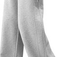 thumbnail image 5 of TIREOW Girls Sweatpants Solid Color Elastic High Waist Wide Leg Drawstring Sweat Pants Daily Wear Casual Streetwear Joggers, 5 of 9