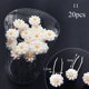 thumbnail image 1 of 20 piezas horquilla de flores para mujer, horquilla de perlas de cristal para boda, horquilla en forma de U, pasadores, accesorios para el cabello, venta al por mayor Tan Jianjun unisex, 1 of 2