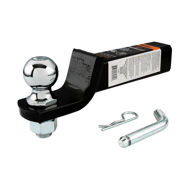 TOPSKY Trailer Hitch Ball Mount with 2inch Ball & Hitch Pin, Fits 2
