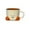 Orange, variant on DAMAI Cup-Cat Adorable Ceramic Coffee Mug - Cute Cartoon Mug with Doll Face & Chubby Feet, 10oz Microwave & Dishwasher Safe Cup for Tea, Coffee, Hot Cocoa, Matcha (Coffee Feet)