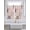 Light Pink, variant on Boho Spring Floral Bathroom Window Curtain, Vintage Flowers Patchwork Plaid Pink Light Filtering Coffee Kitchen Curtains, Bedroom Living Room Curtains 2 Panel 84"x45"