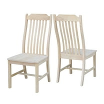Set of Two Steambent Mission Chairs