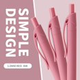 thumbnail image 2 of czcpp-Deegtran Pens Bulk, 50 Pack No Bleed Red Click Pens, Wholesale Retractable Ballpoint Pens, Pens Medium Point, Smooth Ink Pens, 1.0MM Red Ink, 2 of 4