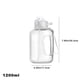 thumbnail image 3 of Botella de agua con marca de graduación, incluye pajita, diseño deportivo a prueba de fugas, color blanco, para gimnasio, camping y uso al aire libre, botella de hidratación portátil. Blahzhy, 3 of 9