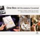 thumbnail image 5 of Juego de cintas Vitalizart Luxury White de 36,58 m, 9 texturas y tamaños, 5 of 6